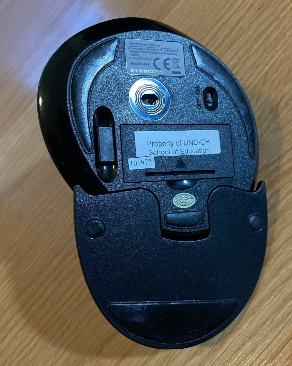 J-Tech Digital Wireless Vertical Mouse Ergonomic USB w/ Dongle - Works