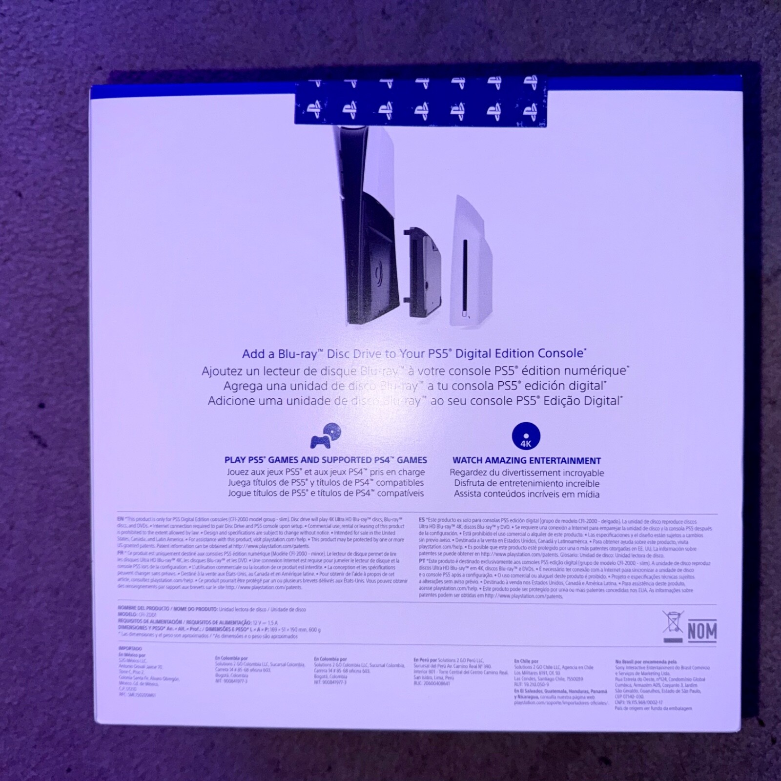 PlayStation 5 Disc Drive For PS5/PS5 Pro Digital Slim Console PRESALE