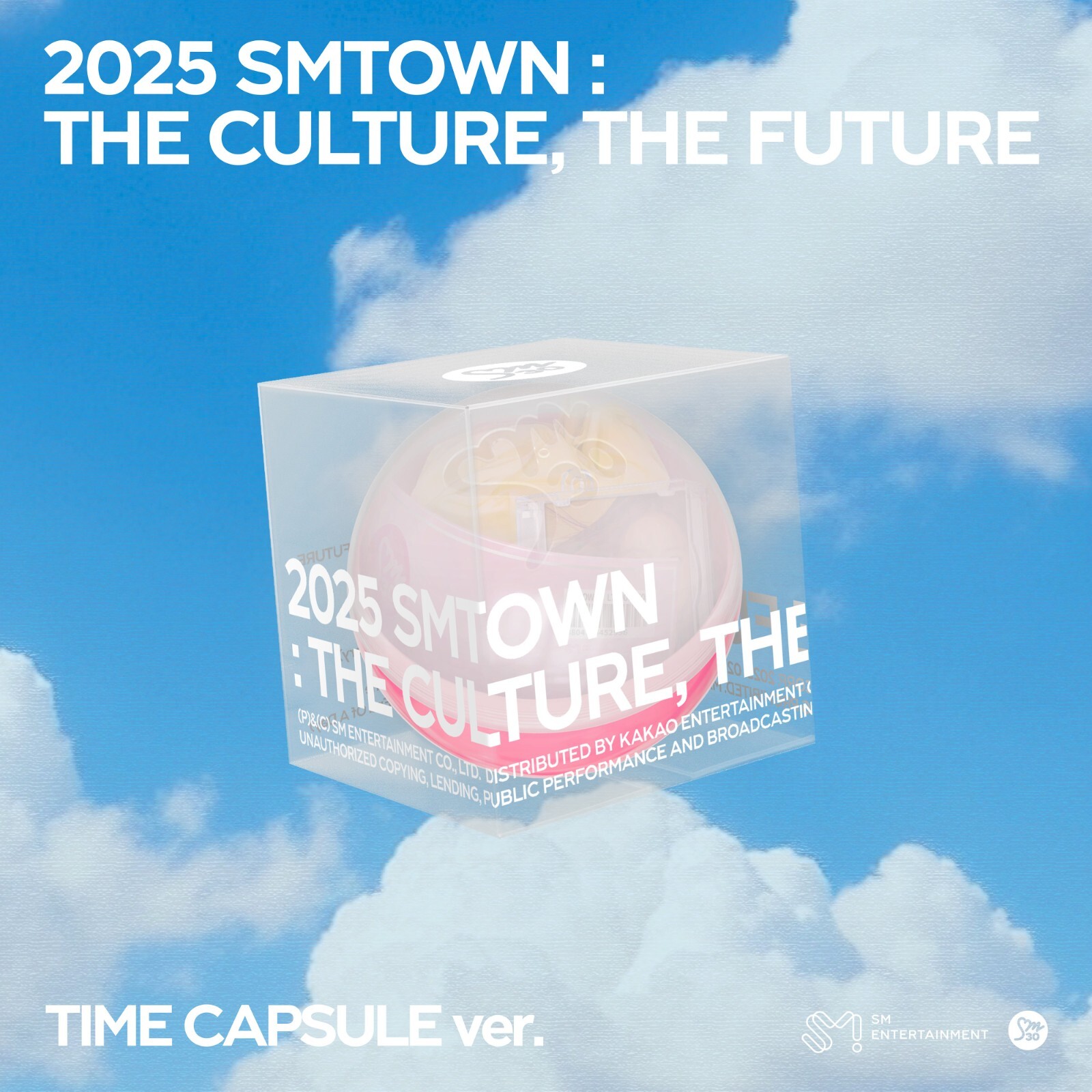 2025 SMTOWN : THE CULTURE THE FUTURE TIME CAPSULE SNSD Ver. NFC+P.Card+Poster