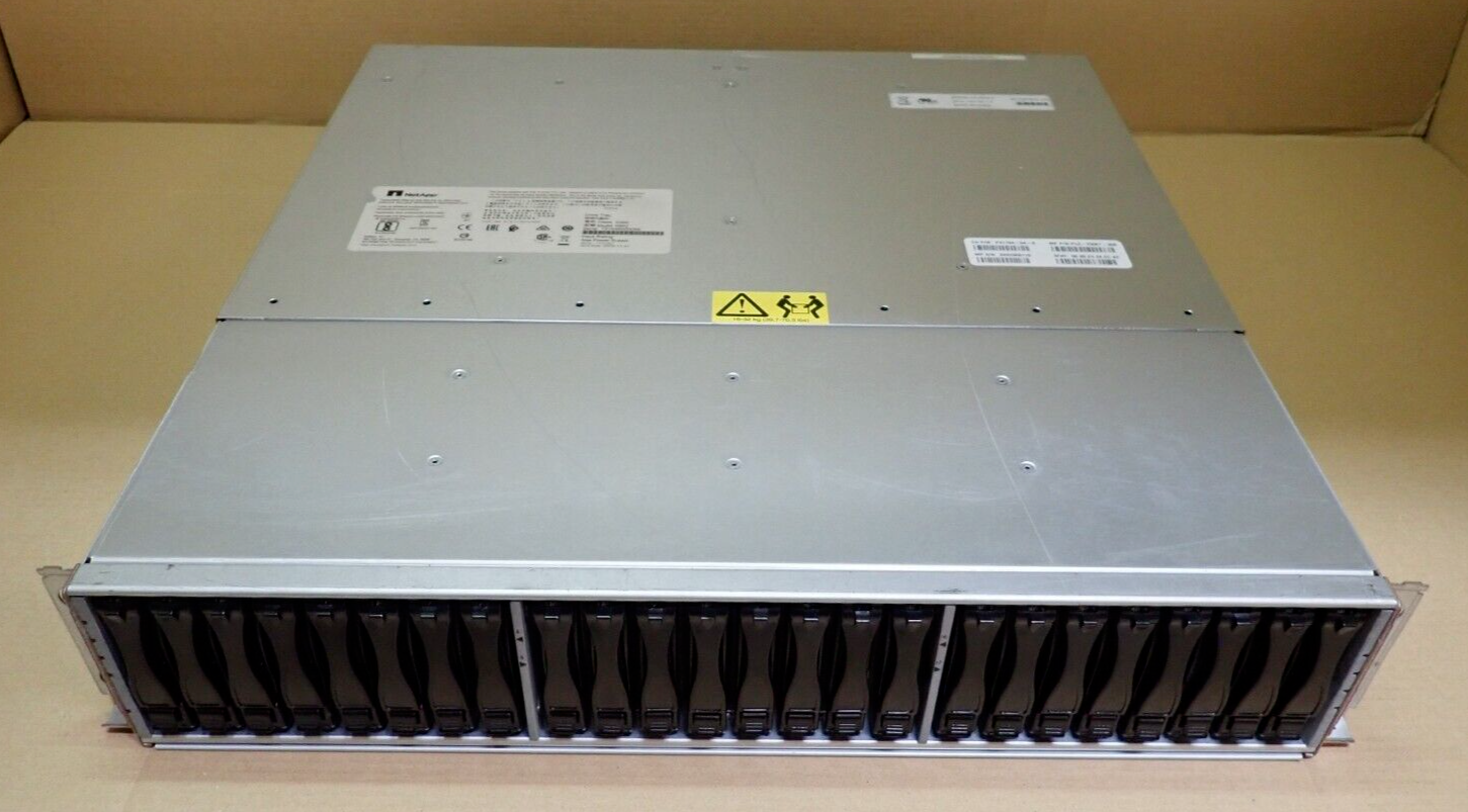 NetApp DE5600 24-Bay Storage Array with 23x 800GB SSD Dual Controller Dual PSU