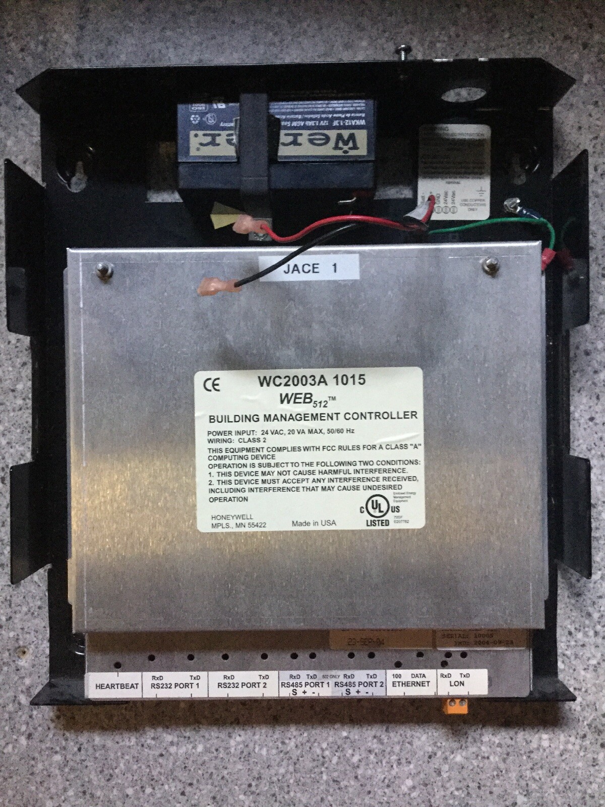 Honeywell WEB-5