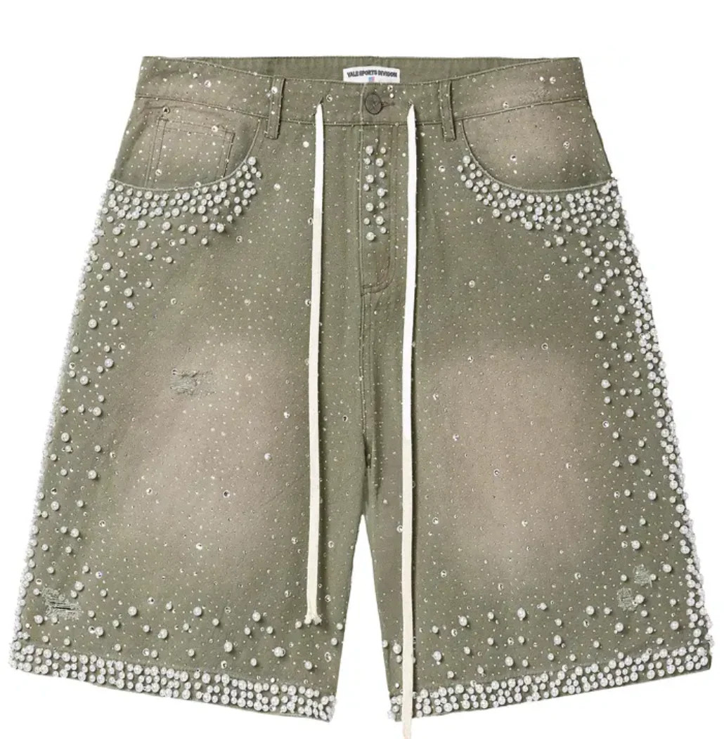 Vale Forever Rainforest Jorts 'Seafoam'