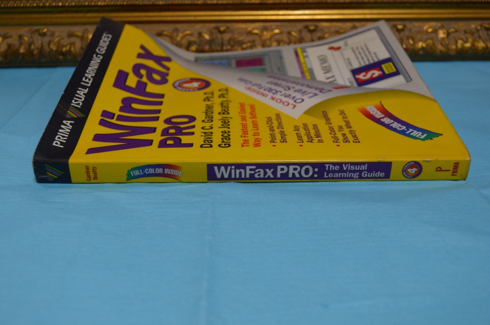 WinFax Pro Version 4 Visual Learning Guide Prima 1994 Windows Software Book