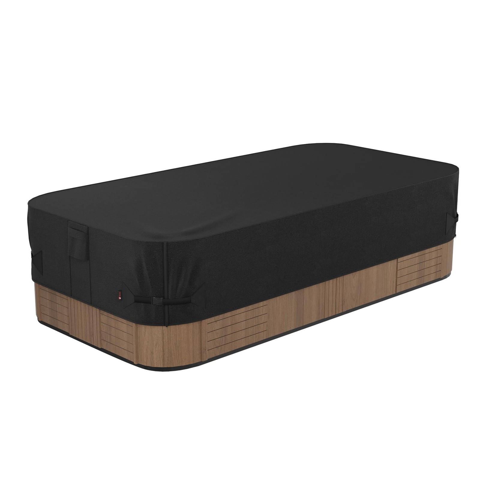 iBirdie Outdoor Waterproof Hot Tub Swim SPA 158" x 97" (13'2" x 8'1"), Black