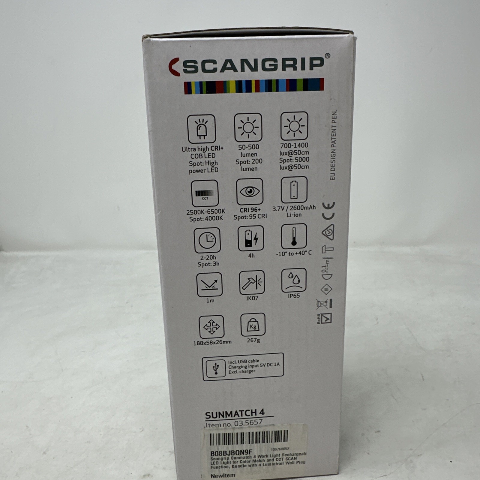 SCANGRIP Sunmatch 4 LED Work Light (03.5657)