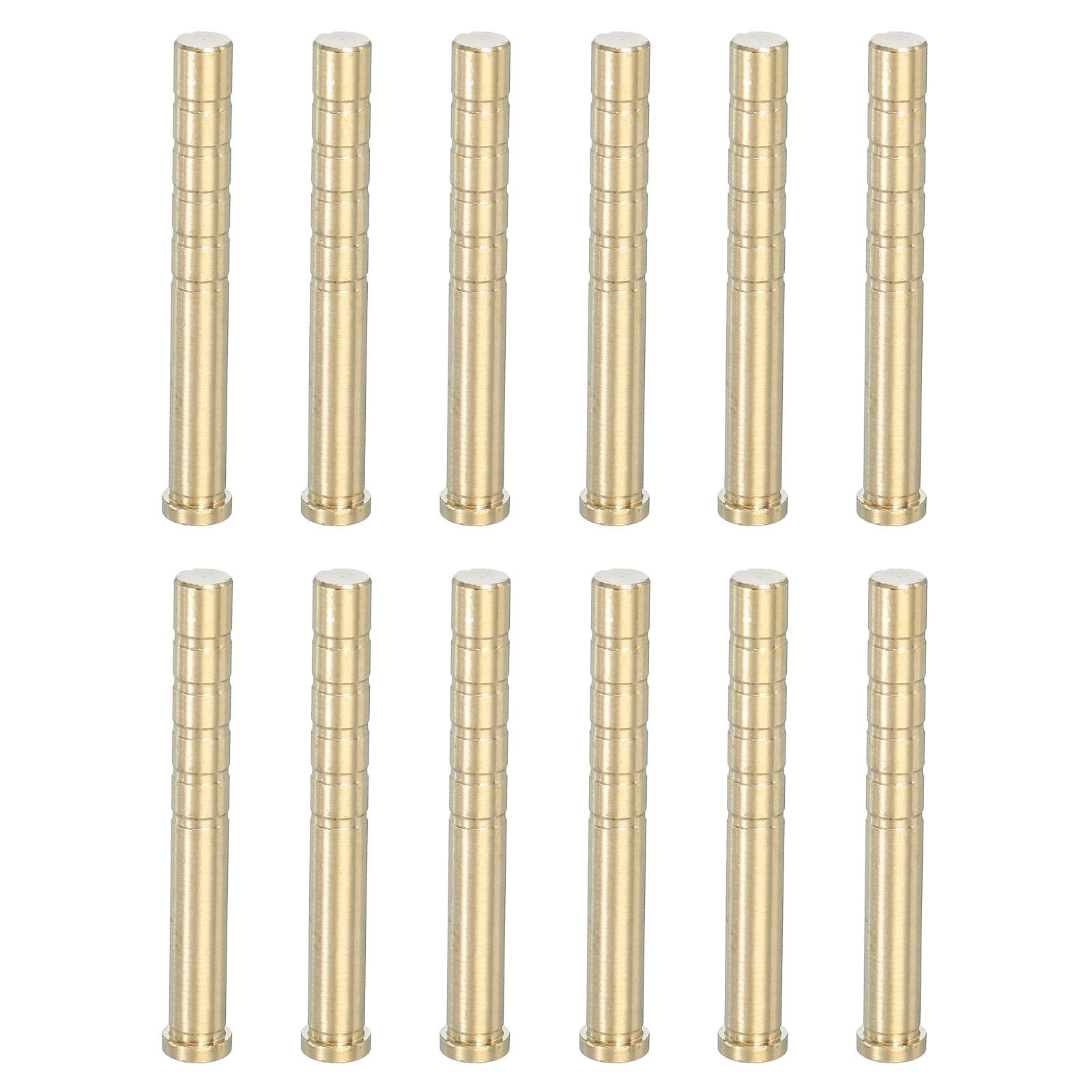 Brass Inserts for Archery Arrows - Copper Screw Inserts for Carbon Arrows