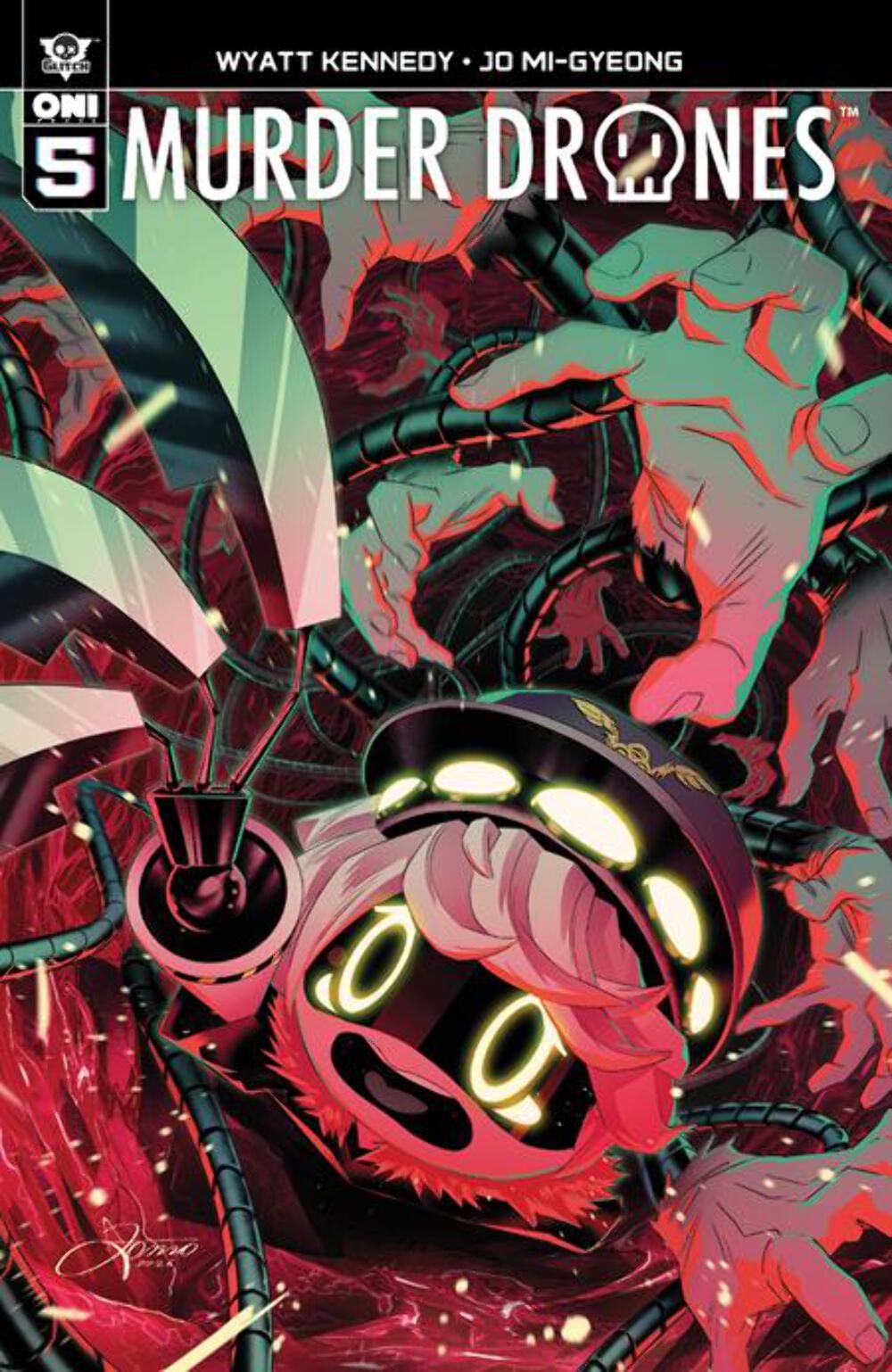 Murder Drones #5 Cover A Alessio Zonno