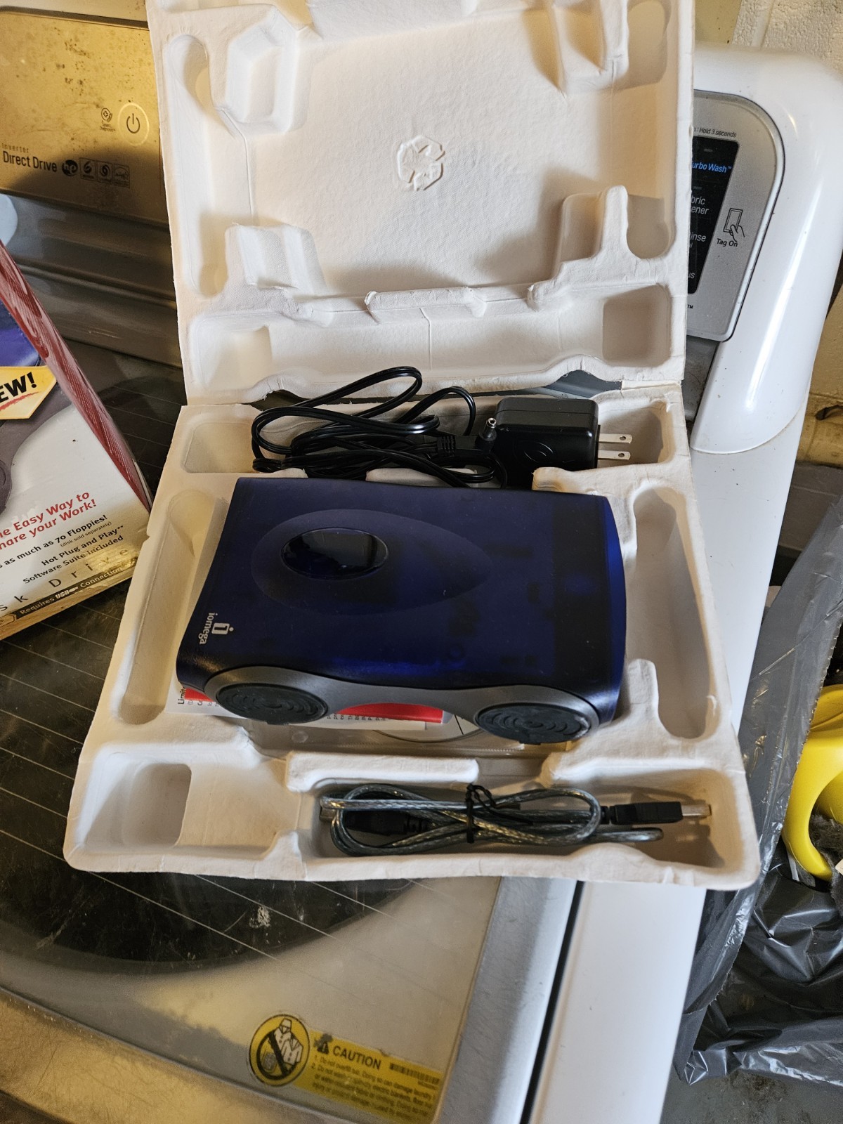 Iomega 100mb Extrernal Drive New