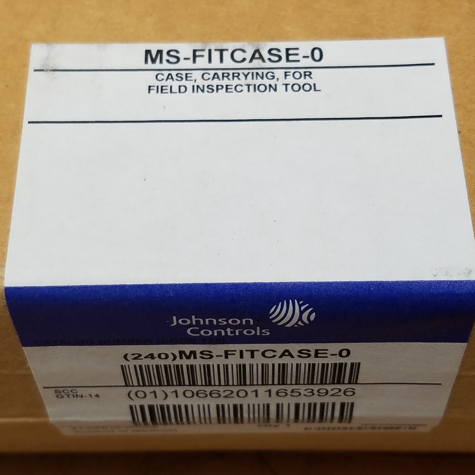 Johnson Controls MS-FITCASE-0 Fit Carrying Case Soft-Sided Field Inspection Tool