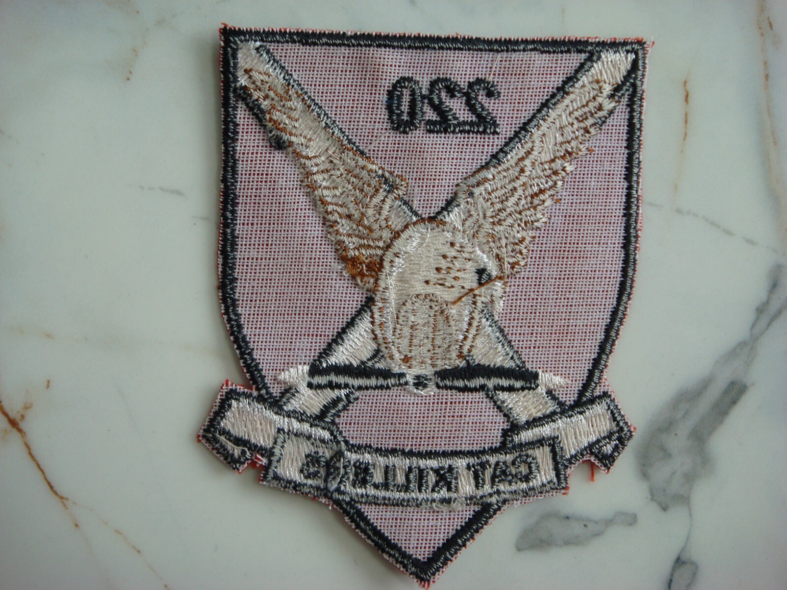 US ARMY 220th AVIATION " CAT KILLERS ", VIETNAM WAR PATCH,