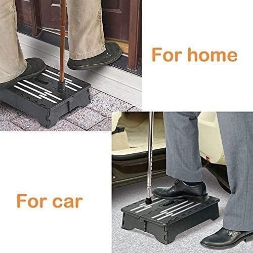 Portable Folding Step Stool 5 inch Lightweight Anti-Skid Stepping StoolPortable