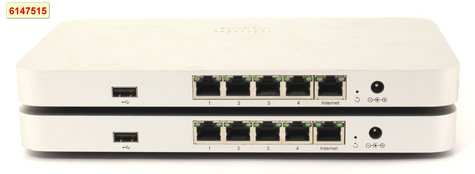 Lot of 2 Cisco Meraki MX64-HW Networking Cloud Managed Security Appliance