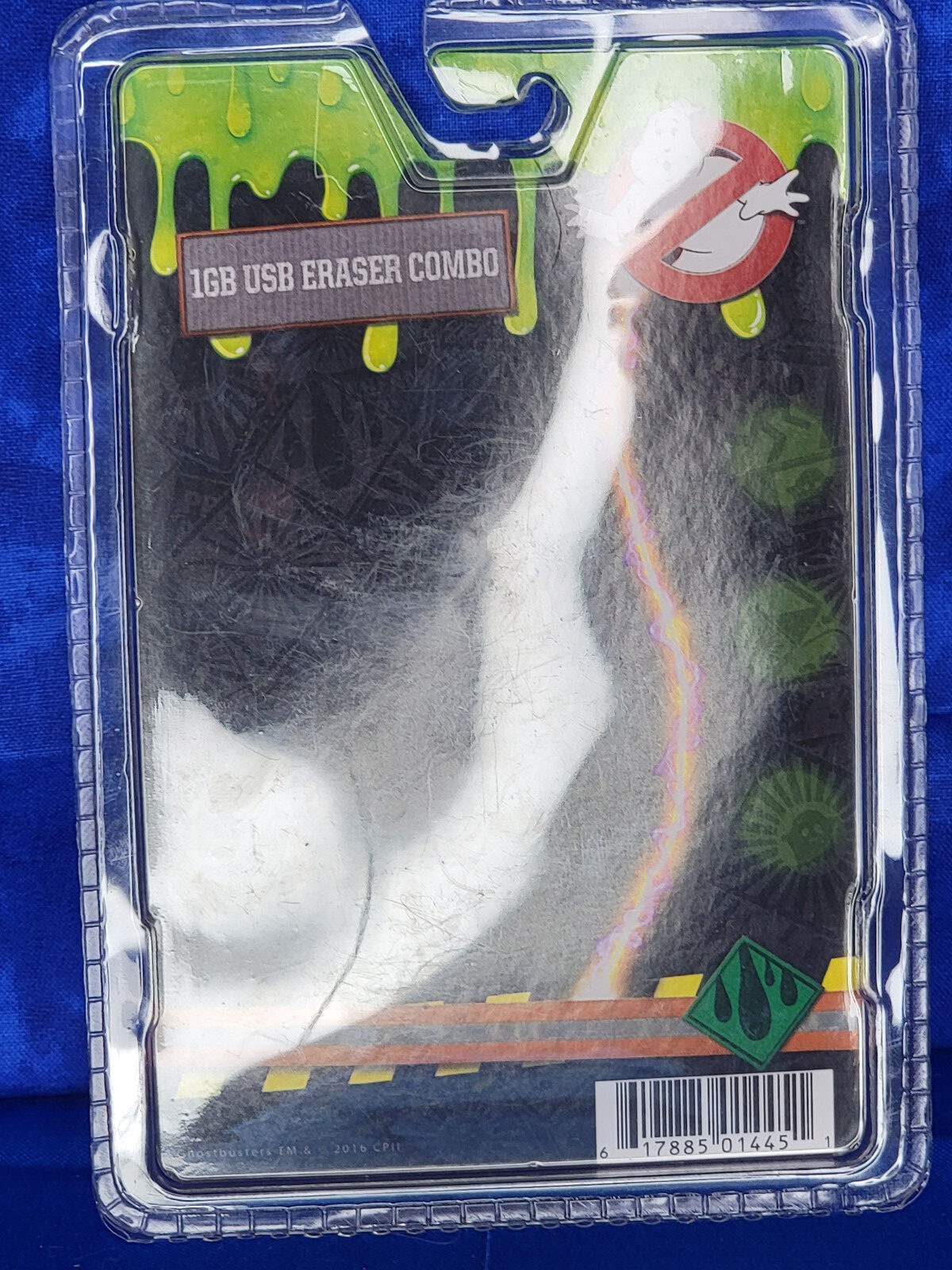 Ghostbusters Logo 1GB Thumbdrive / Eraser Combo