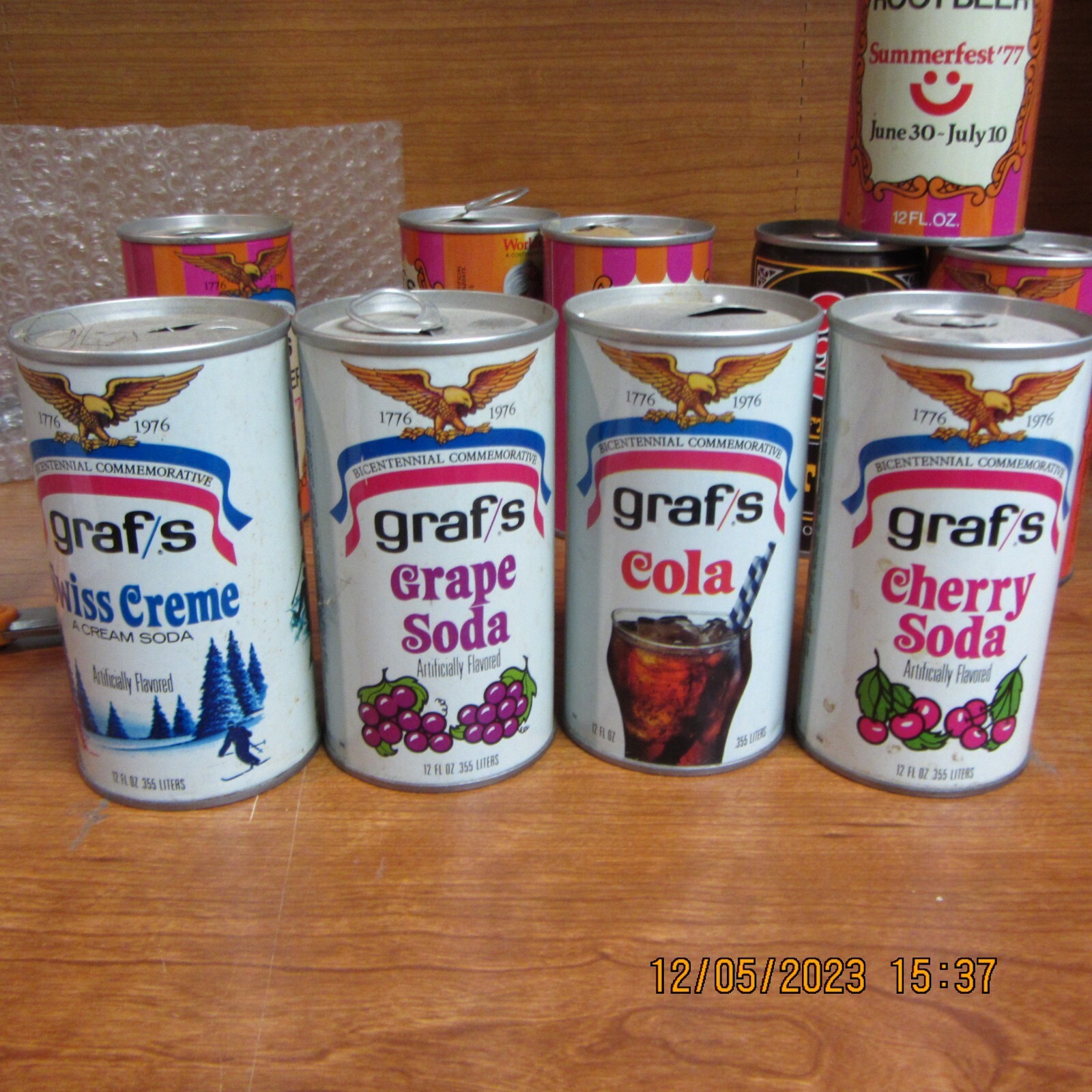 SODA/BEER CANS
