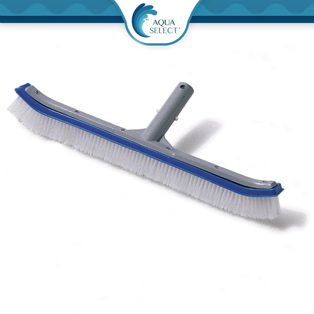 Aqua Select 18" Aluminum Back Wall Inground Swimming Pool Cleaning Brush