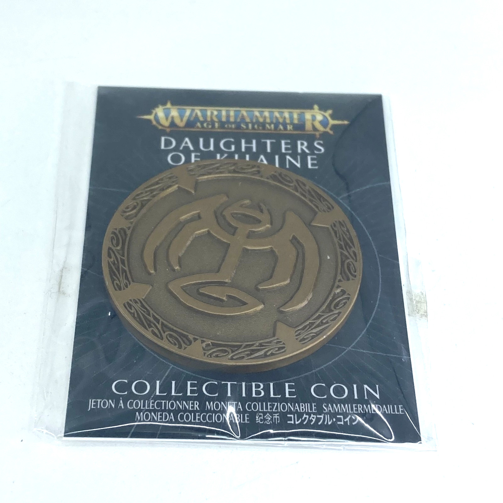 Daughters Of Khaine Collectible Coin - Warhammer Age Of Sigmar GW X18318