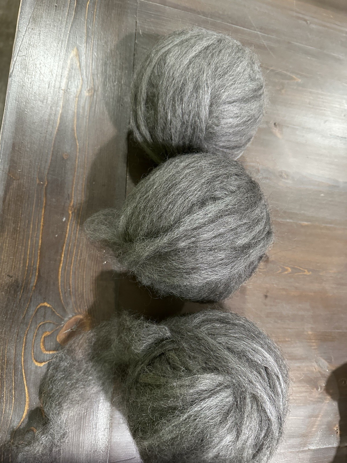 Beautiful Silver Lincoln roving for spinning felting weaving fiber arts 11.7oz