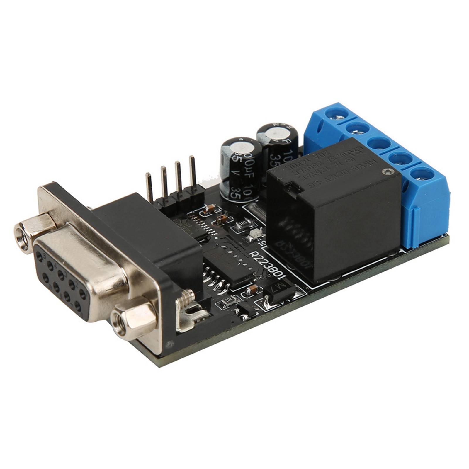 RS232 Delay Relay Module 1 Channel Serial Port UART Multifunctional DC12V