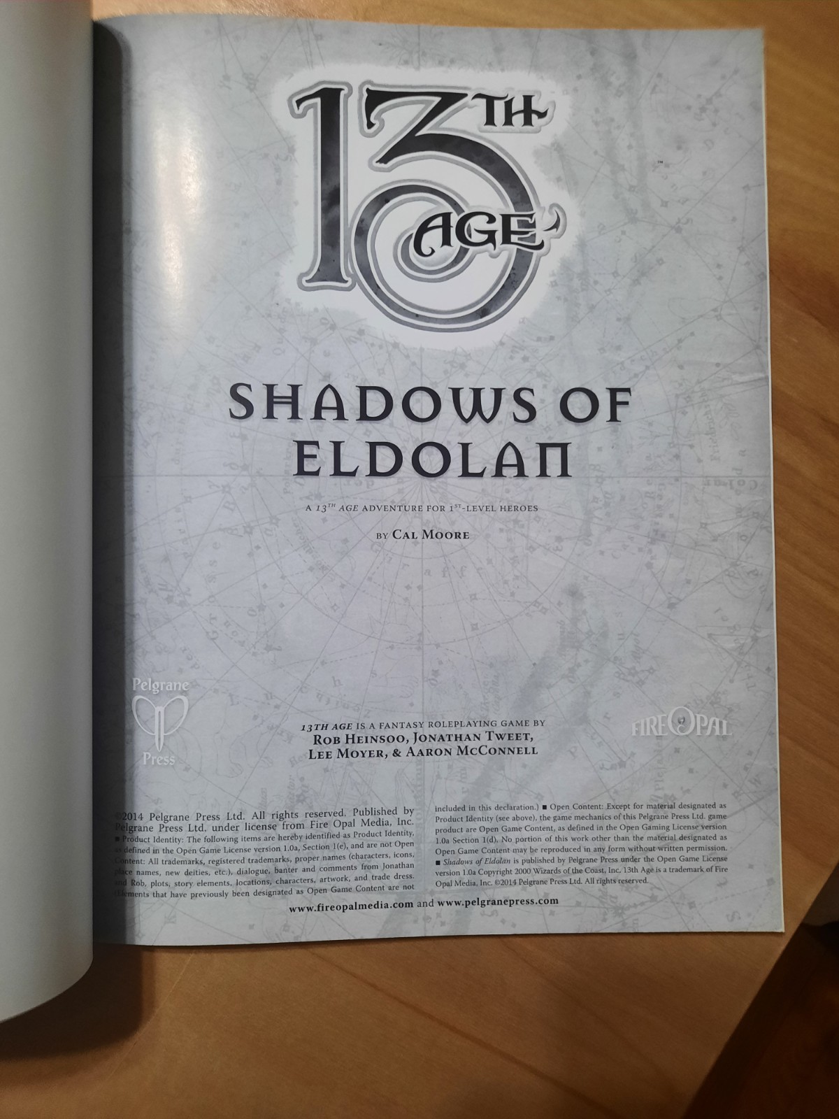 13th Age - Shadows of Eldolan