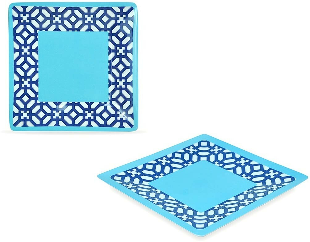 WAVERLY 100% Melamine Shatter-Proof and Chip-Resistant Dinner Plate 2 pack