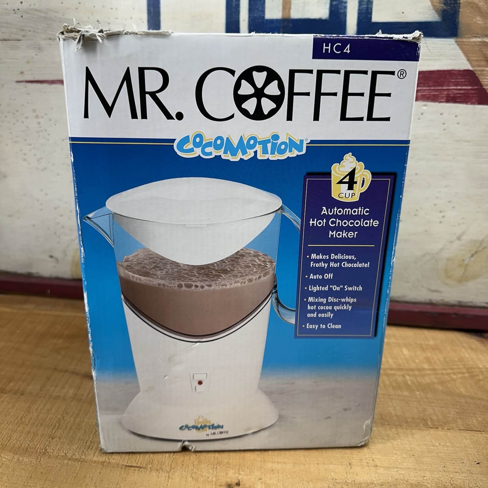 Cocomotion Hot Chocolate Maker by Mr. Coffee Automatic 4 Cup Model HC4