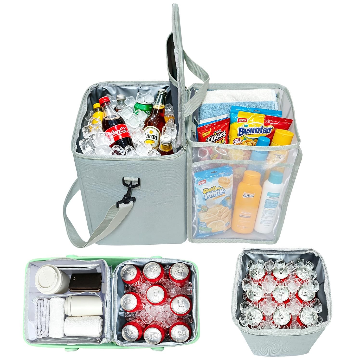 2-in-1 Accessories for XL Large Bogg Bag- Cooler and Organizer Insert, Portab...