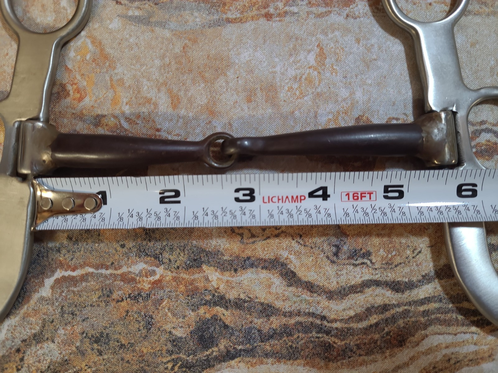 Bob Avila Collections Style AVB-120 Training Snaffle Bit Size 5"