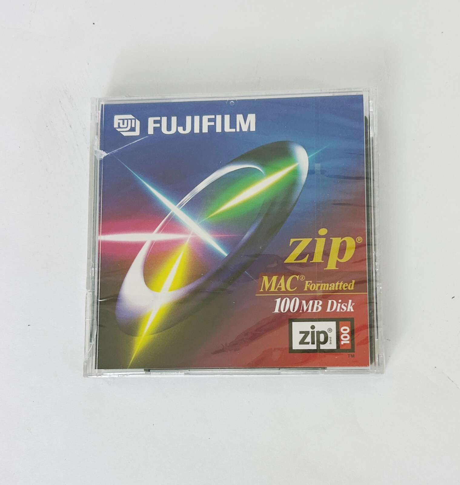 FujiFilm 100 MB Mac Formatted Disk Zip Drive Sealed