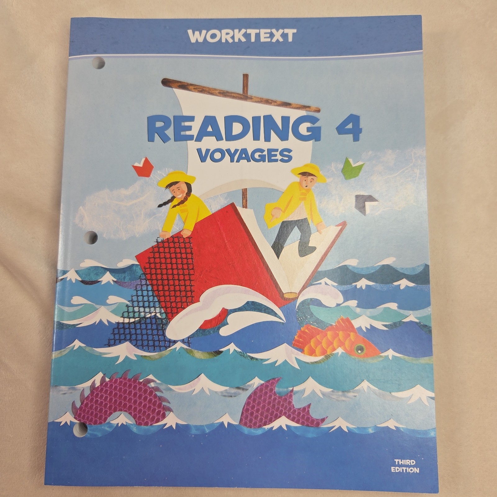 BJU Press Reading 4 Voyages Student Worktext Third Edition Homeschool 4th Grade