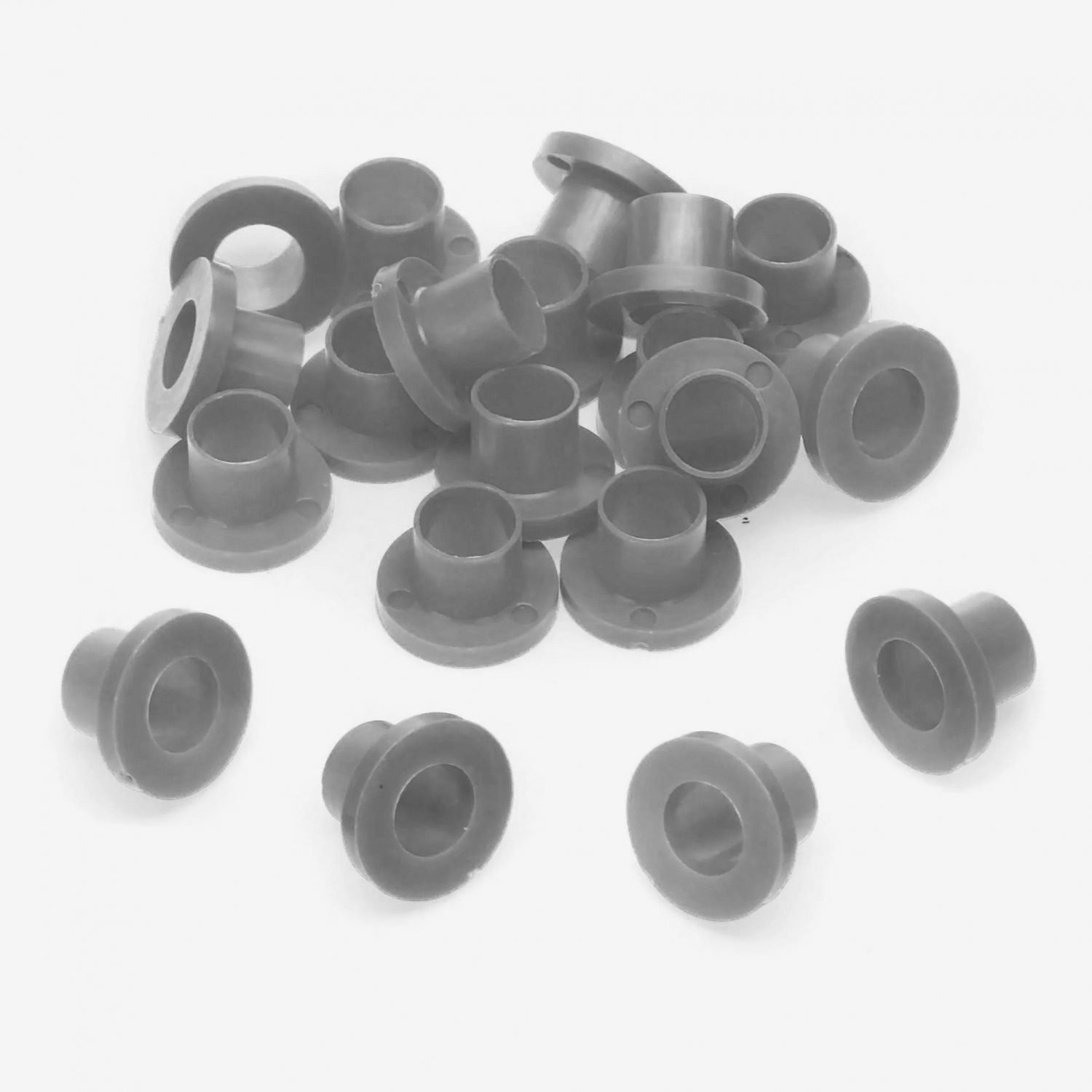 Danmar - TRW20S - 20 Pack Nylon Tension Rod Washers - Silver