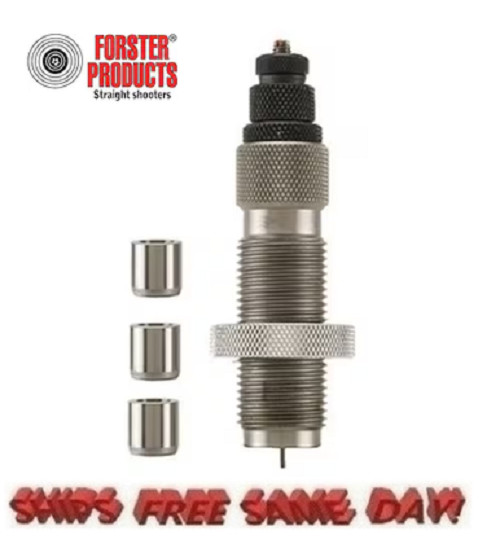 Forster Bushing Bump Neck Sizing Die w/ 3 Bushings for 7mm-08 Rem NEW! # BBK2541