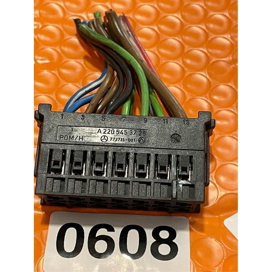 ✅ A2205453728 Wiring Harness Connector Plug Pigtail  Mercedes-Benz #️⃣0608