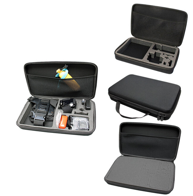 Refuelergy Large Shockproof Protective Travel Case Bag GoPro Hero Action Camera