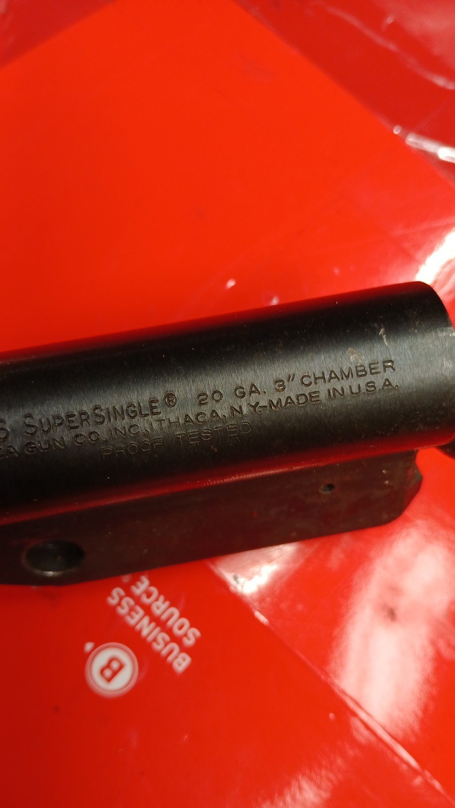 ithaca - 66 - 20 gauge - barrel.