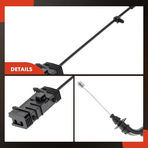 Front Hood Latch Release Cable with Handle | Compatible with Ford 2017-2020