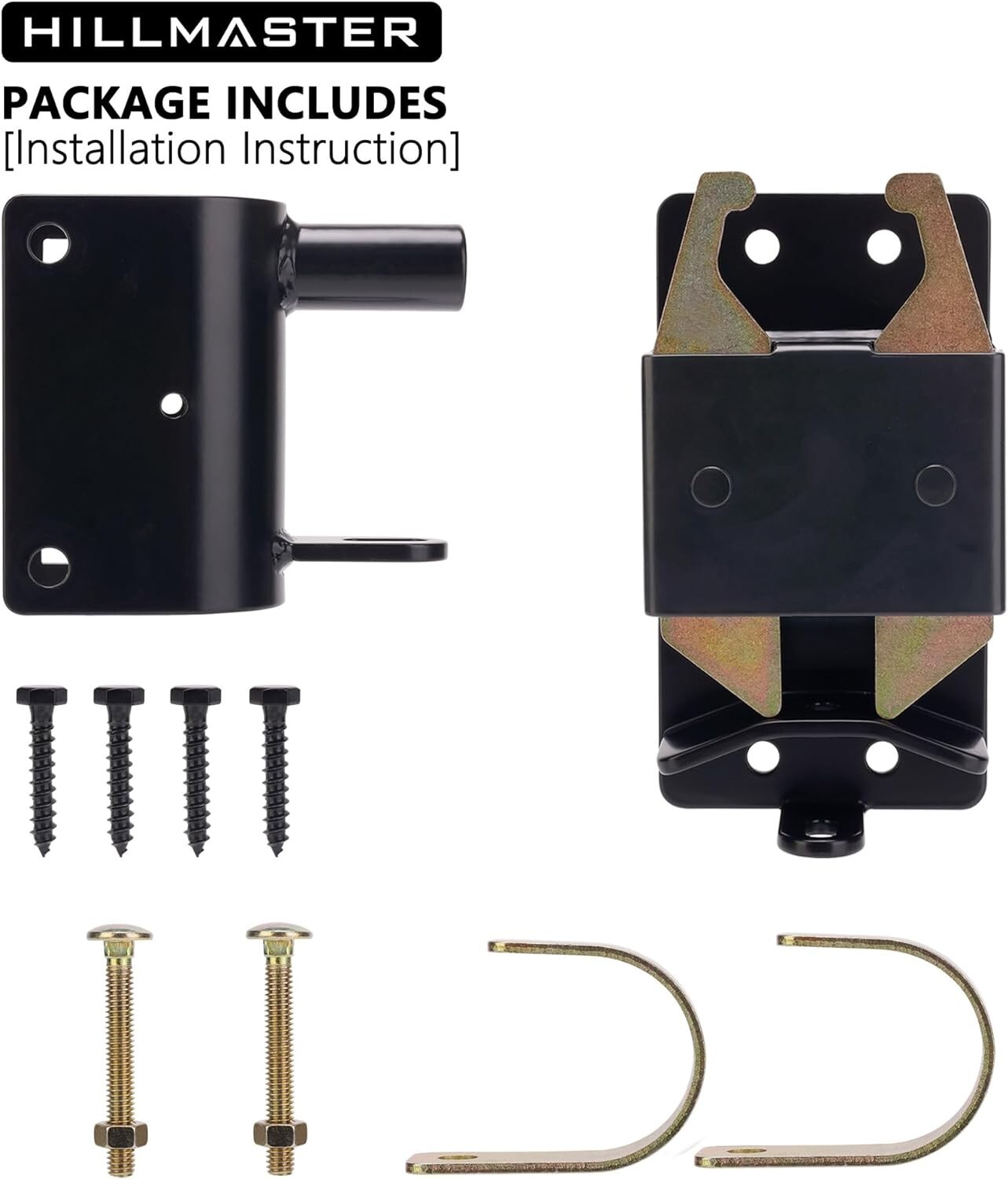 Heavy Duty 2 Way Farm Gate Latch Two Way Fence Gate Latch for Metal Gates Cattle