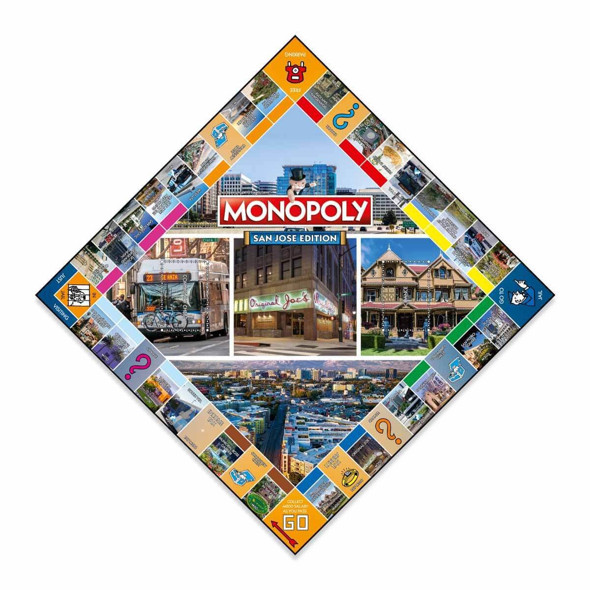 San Jose, CA Monopoly Board Game - New & Sealed