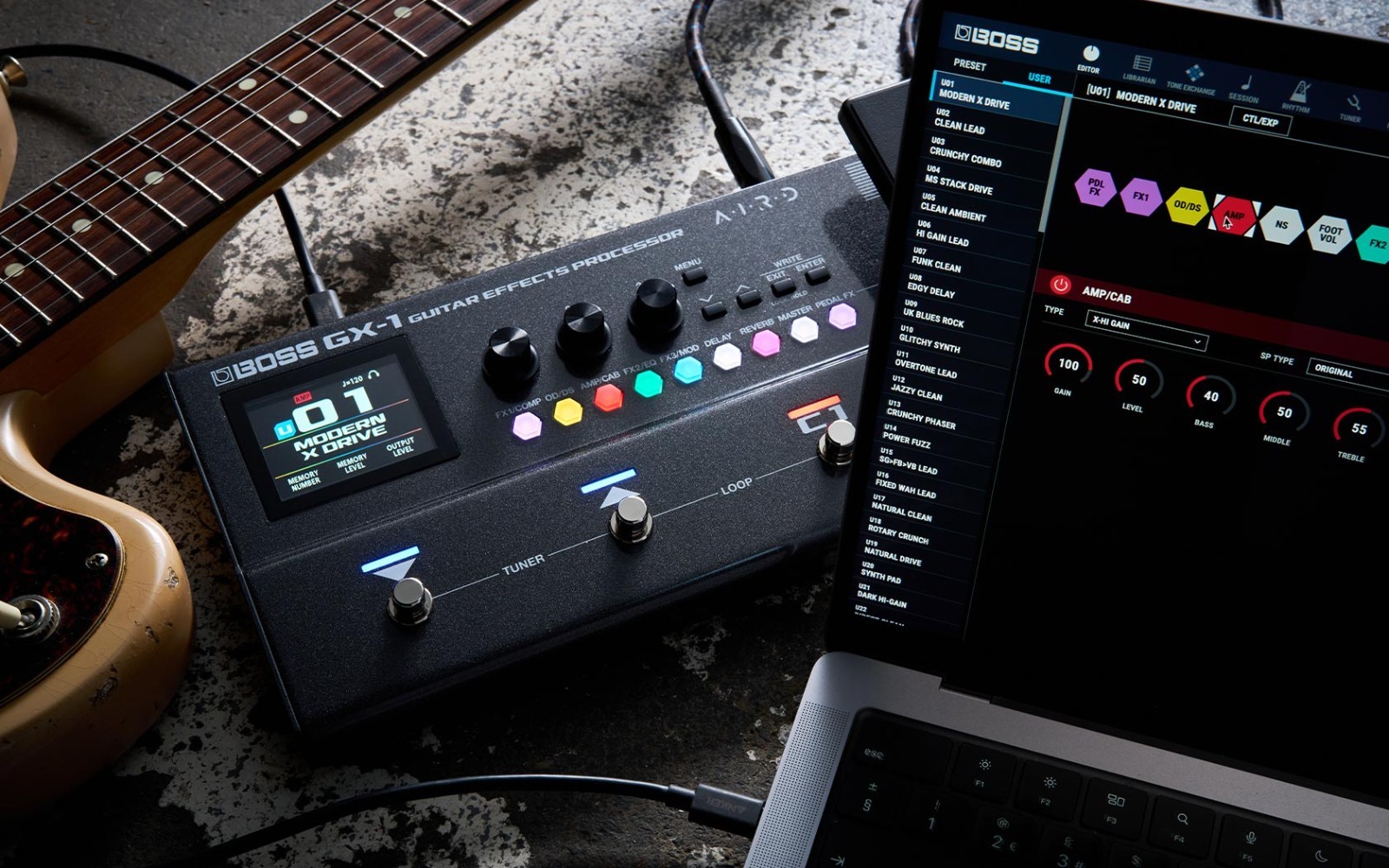 Boss GX-1 Guitar Effects Processor