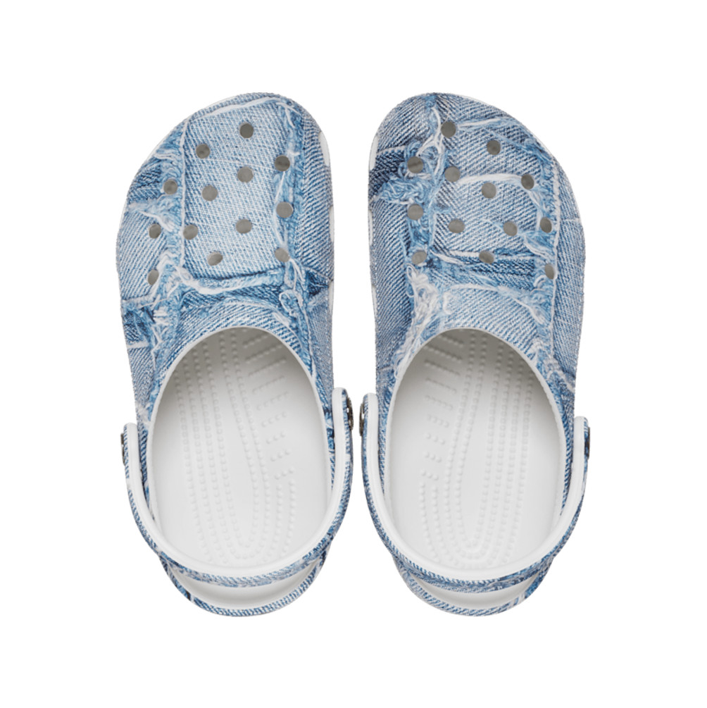 NEW CROCS CLASSIC DENIM CLOG 210402-4MH LIGHT DENIM BLUE UNISEX