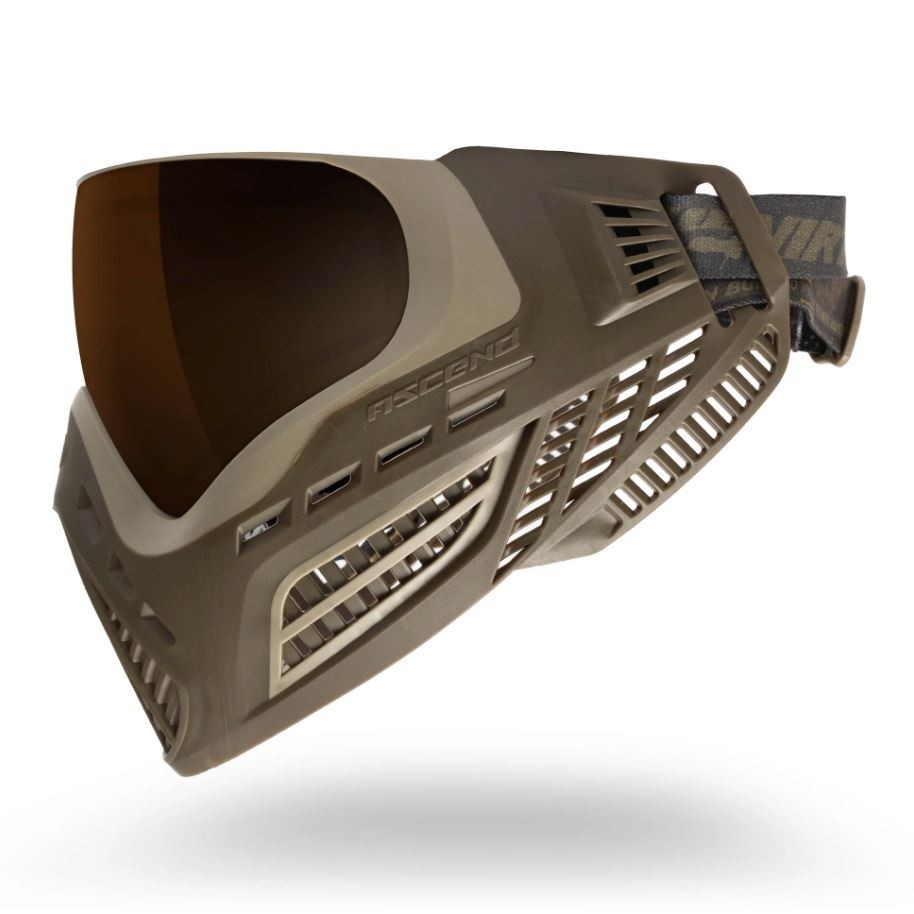 Virtue Paintball VIO Ascend Protective Thermal Lens Goggle Mask Doodoo FDE