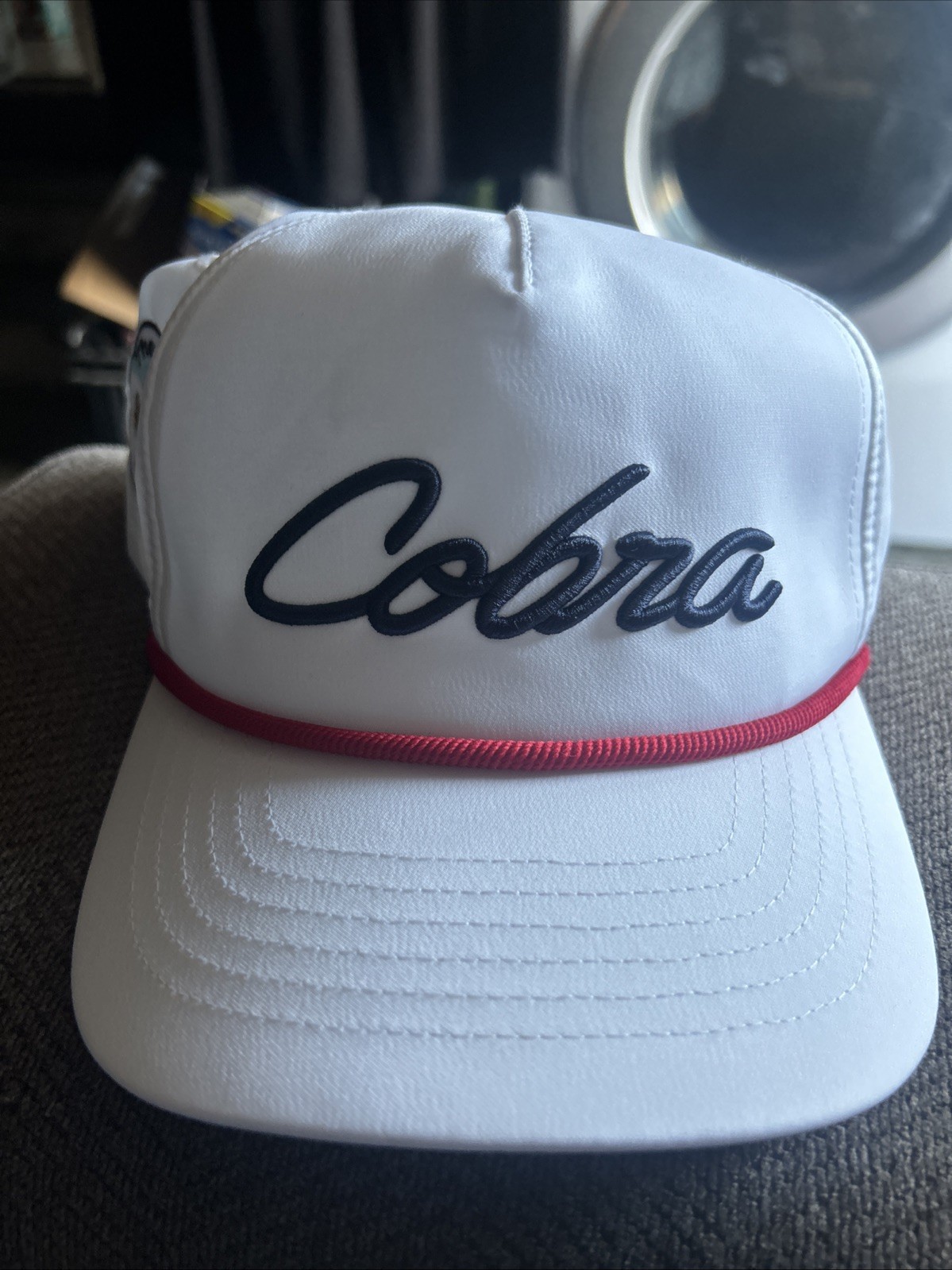 Cobra Golf The City Rope White Snapback Hat Cap