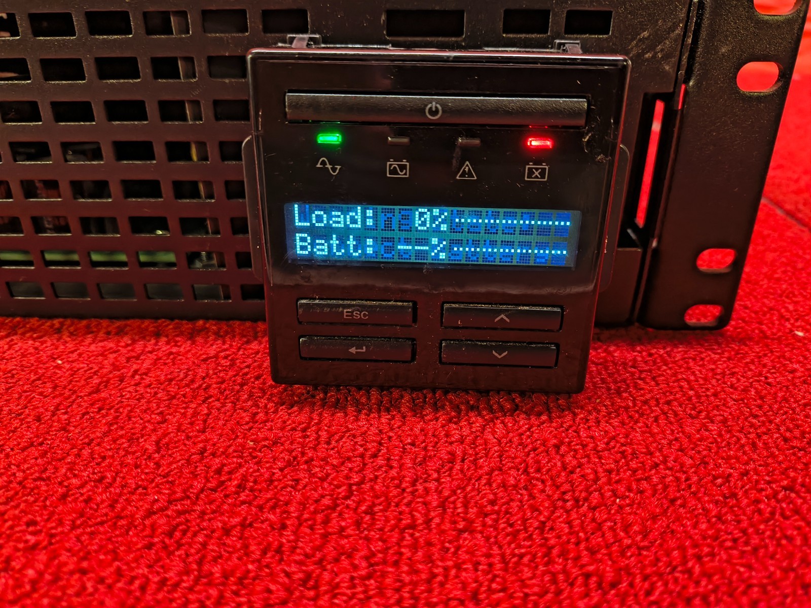 Used APC Smart-UPS SMX1500RM2U Rackmount UPS Good Condition Missing Batteries