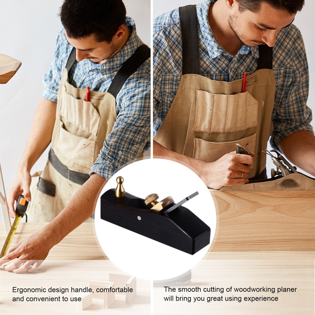 Compact Wood Hand Planer for DIY Woodworking with Comfortable Handle