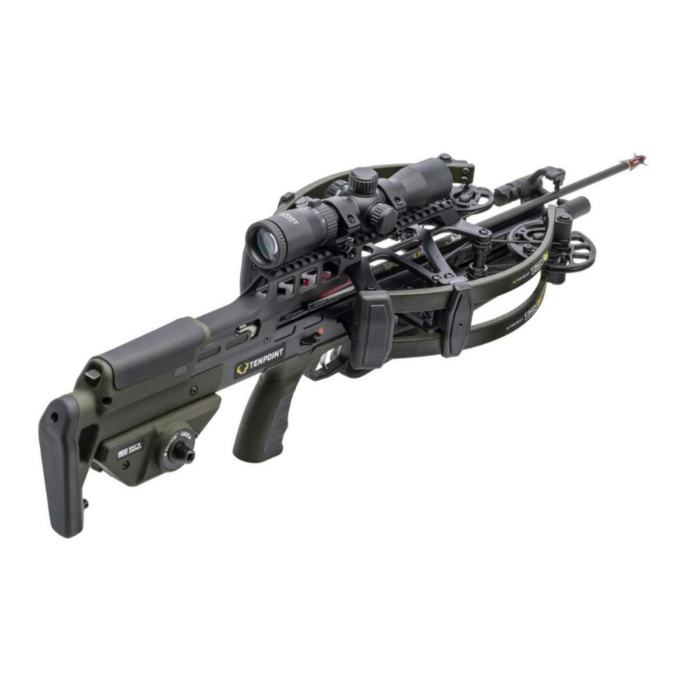 TenPoint TRX 26 Moss Green Crossbow 100 Yard RangeMaster 100 Scope