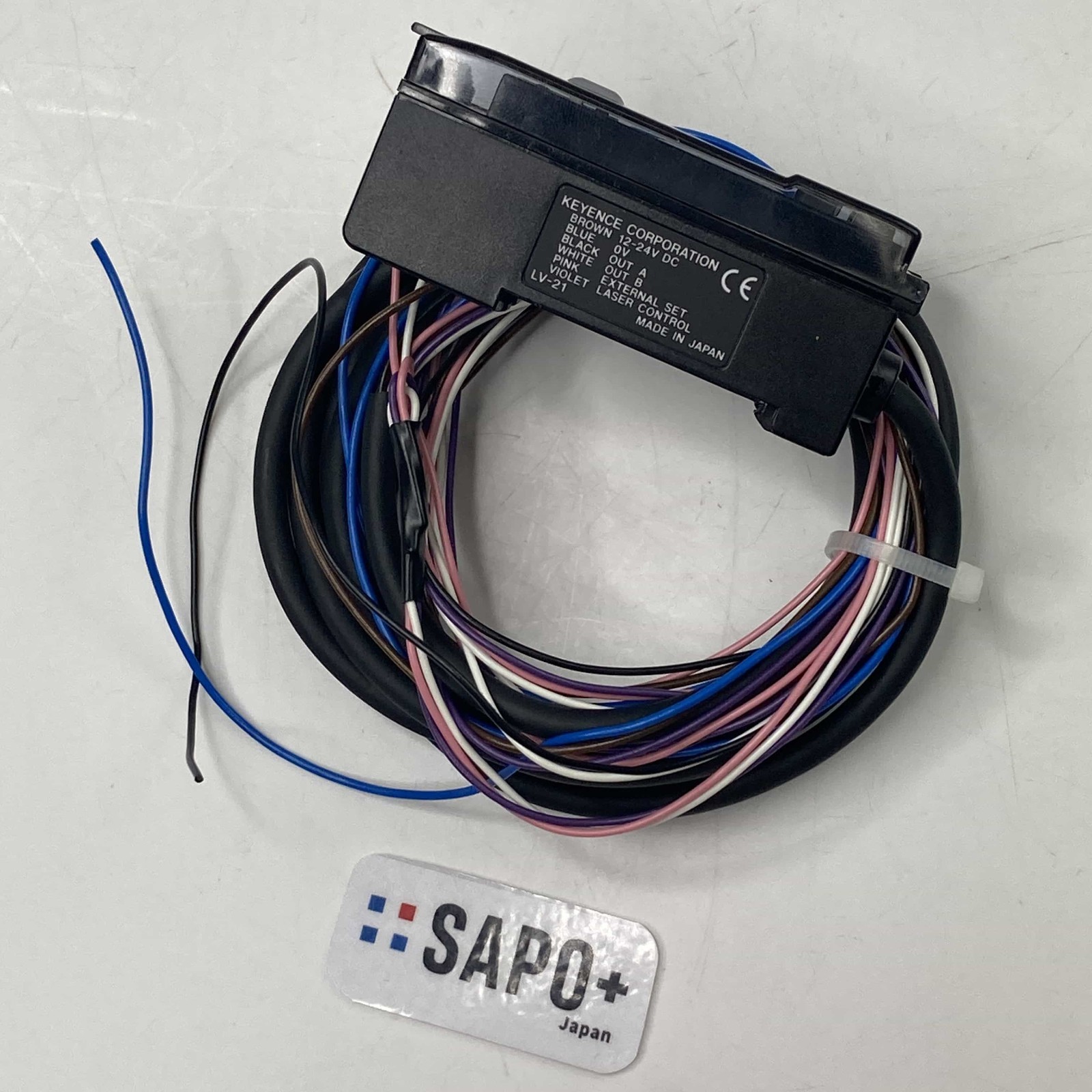 Keyence LV-21 2000 model laser sensor amplifier unit used