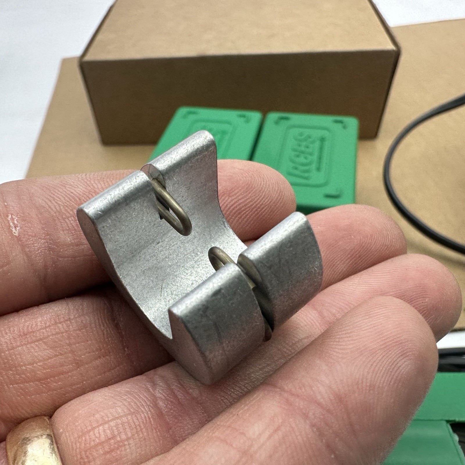 RCBS TRIM GAUGES SET OF 5 With Cases FOR RCBS CASE TRIMMER #1 #2 #3 #4 #6 USA