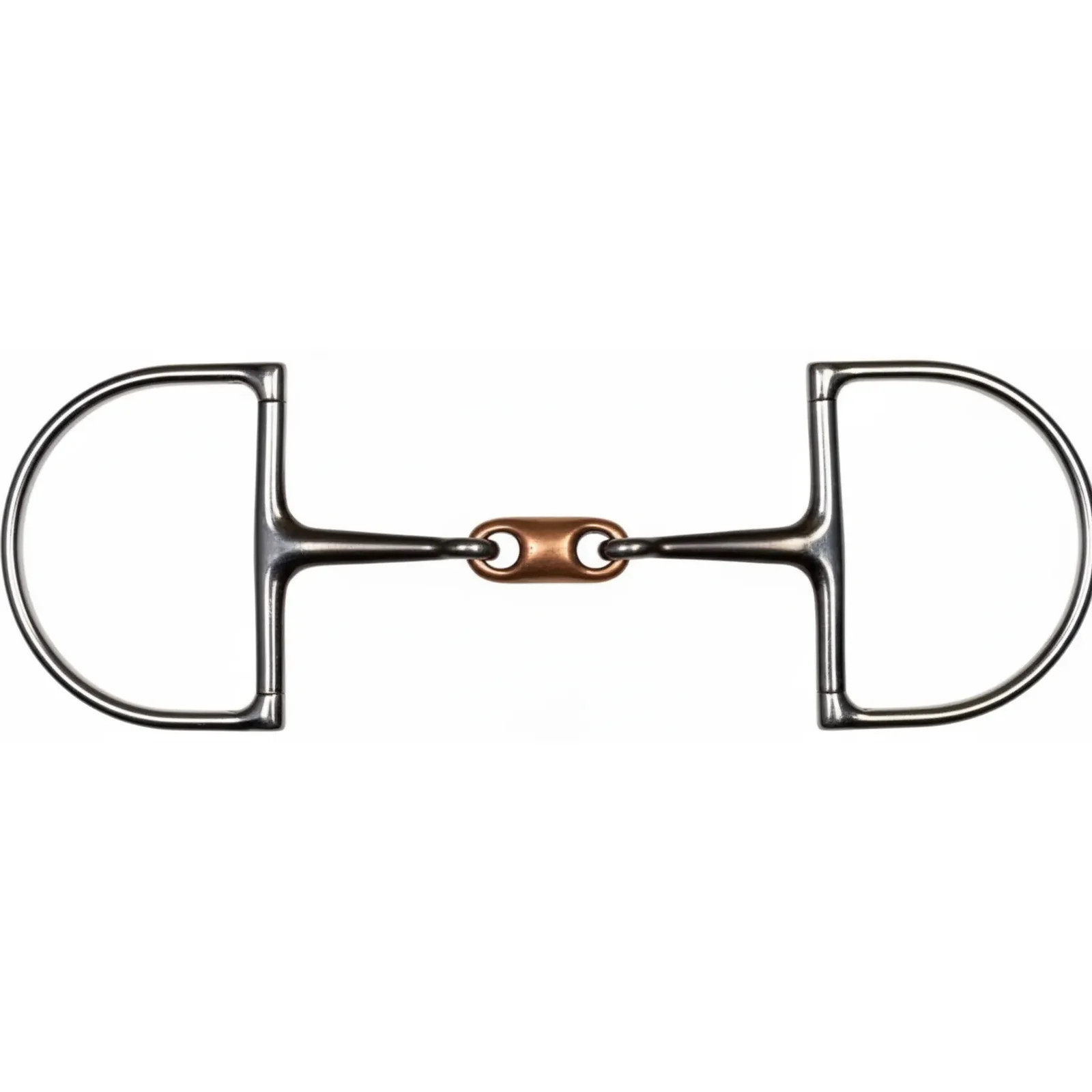 Shires Blue Alloy Hunter Dee Bit with Lozenge - Sweet Iron Salivating