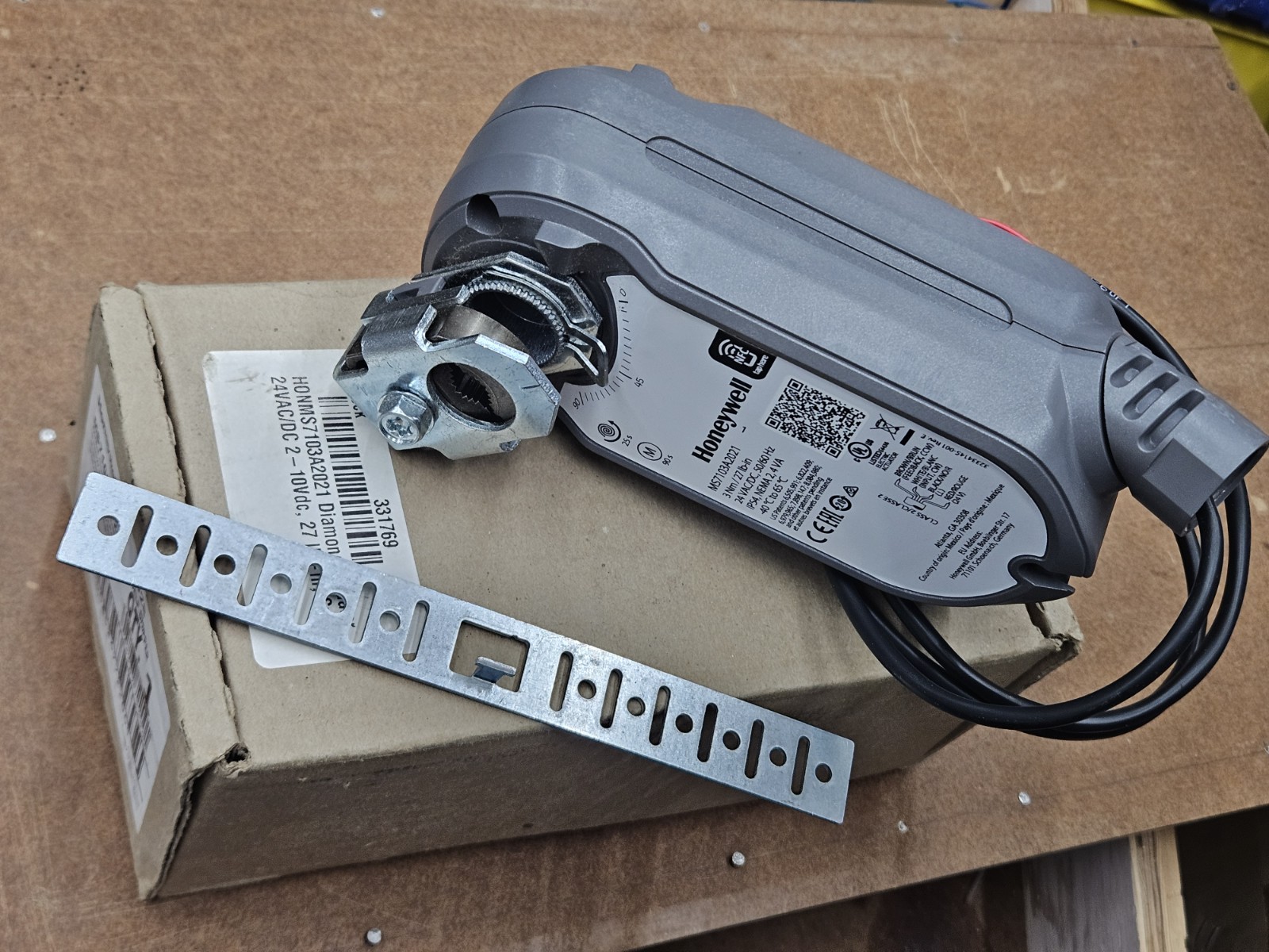 Honeywell MS7103A2021 Direct Coupled Actuator◇ 3 Nm DIAMOND SERIES 27 lb-in 24V