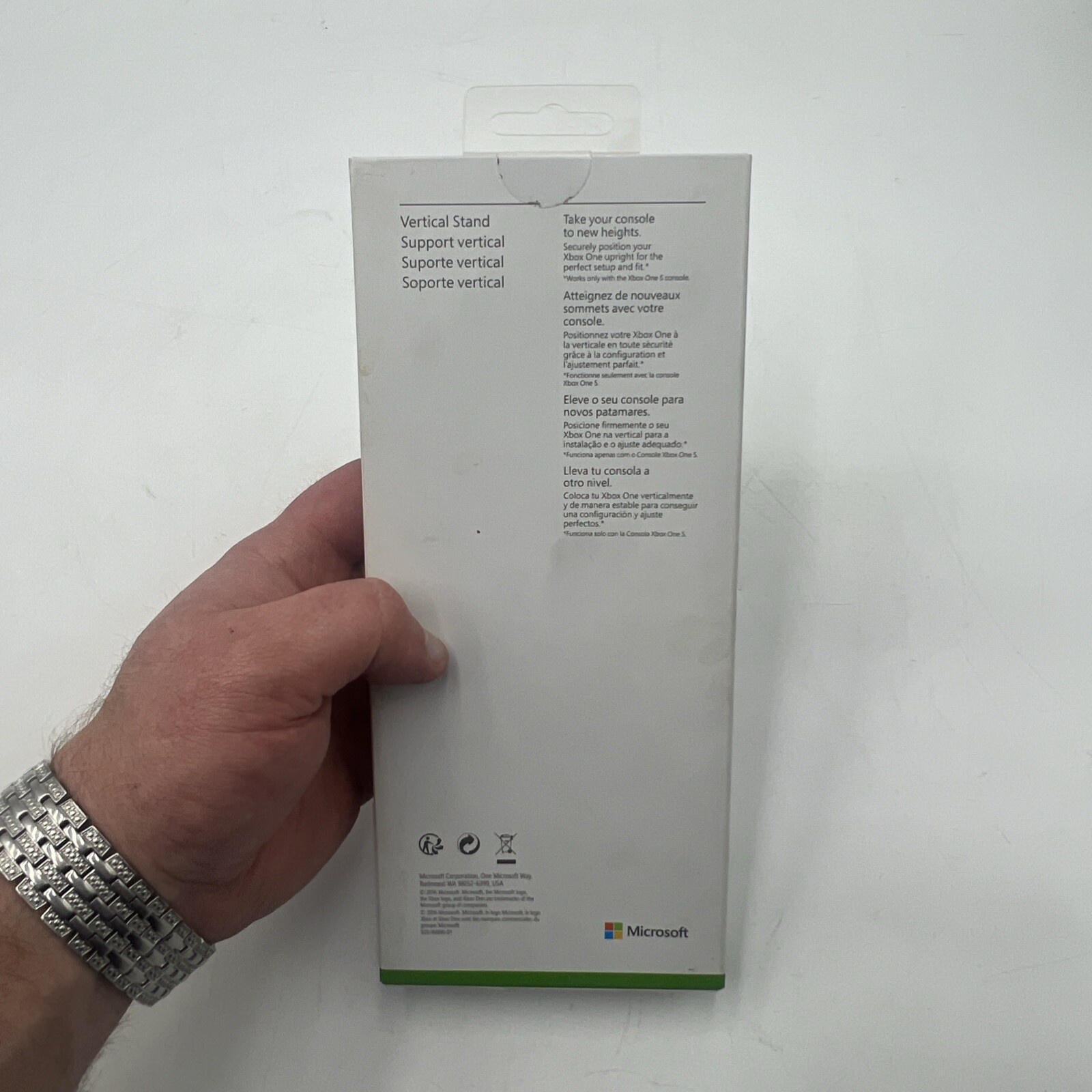 GENUINE XBOX MICROSOFT XBOX ONE S VERTICAL STAND 3AR-0001 IN BOX