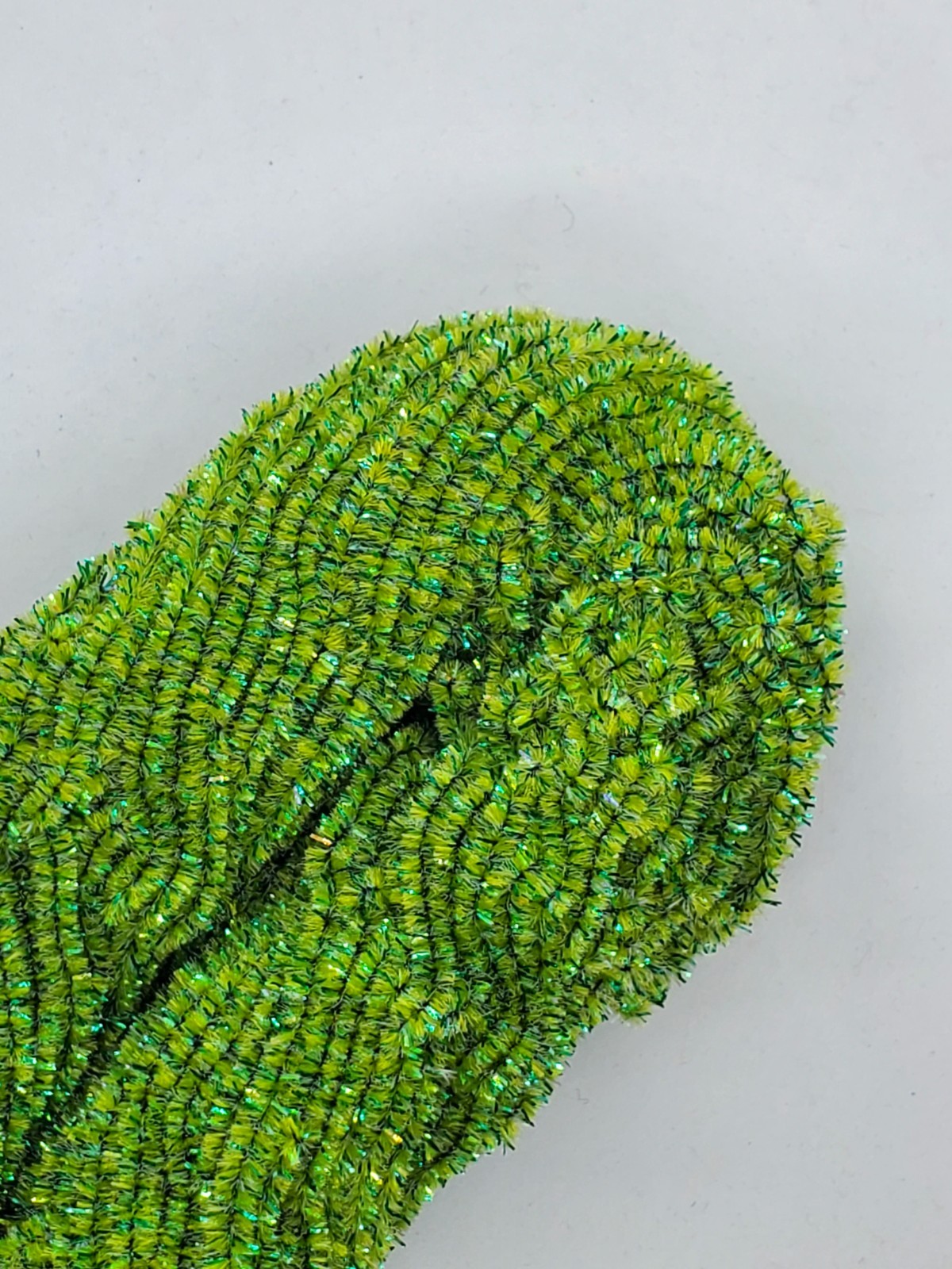GREEN APPLE New Age Chenille 4 Yard Pack Size #2 Medium Fly & Jig Tying